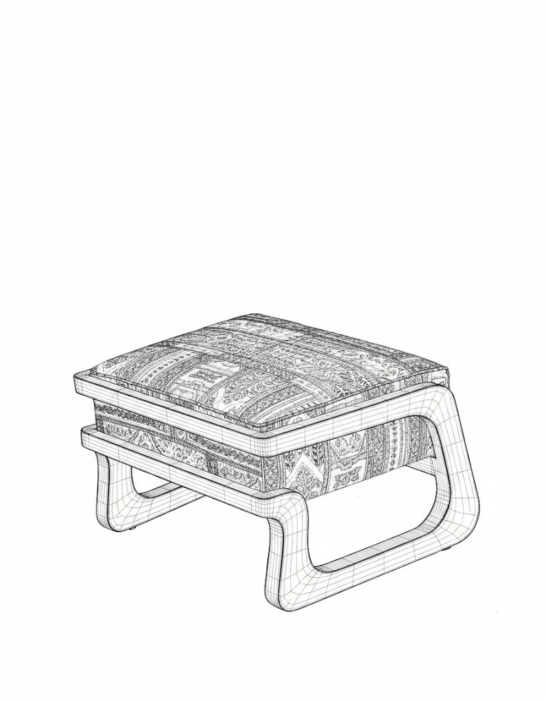 The God of Small Things duo - line drawing 9