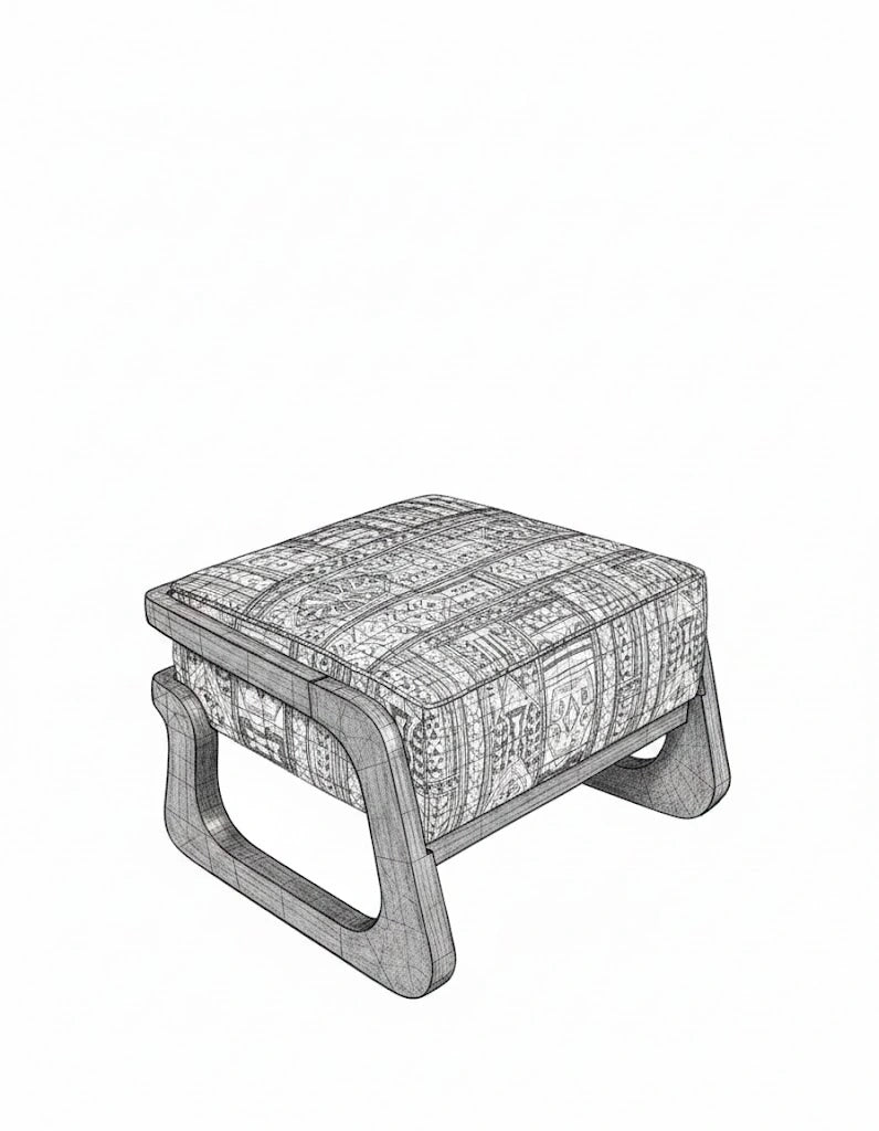 The God of Small Things duo - line drawing 10