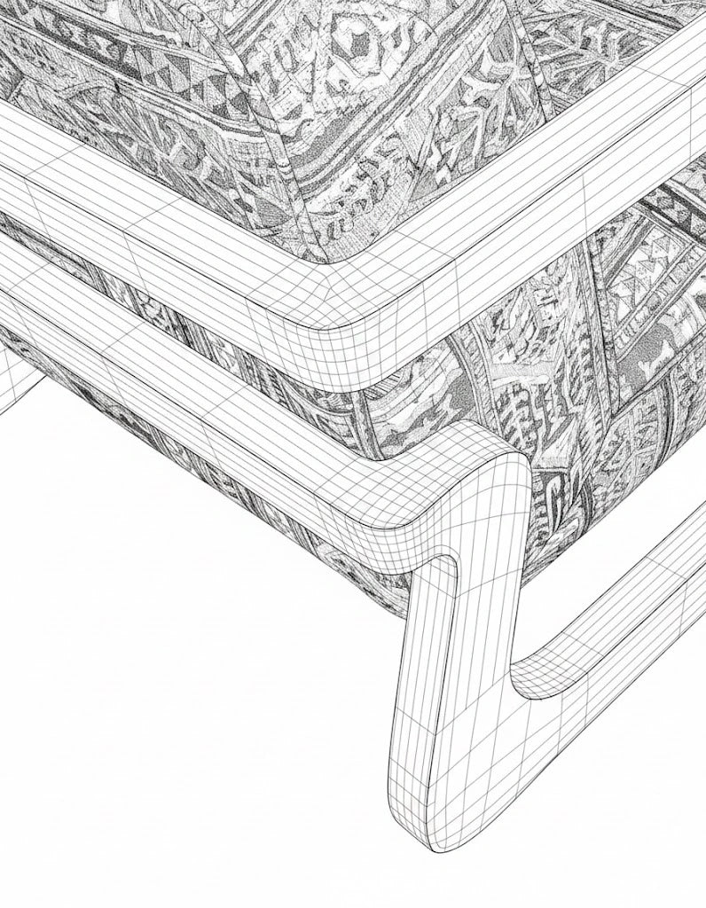 The God of Small Things duo - line drawing 12