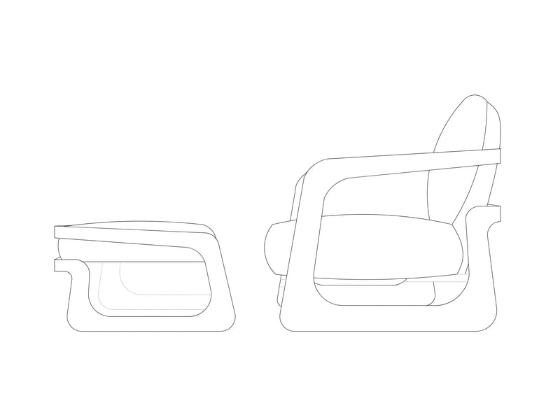 The God of Small Things duo - line drawing 5