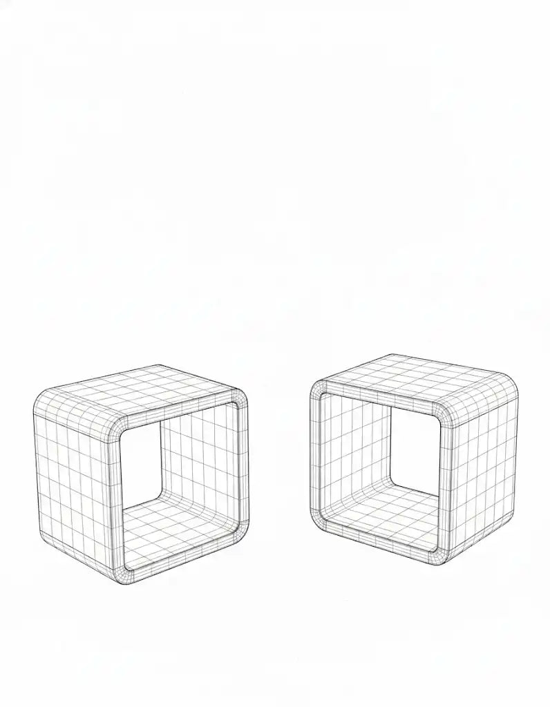 Anti Monolith Stack - line drawing 6