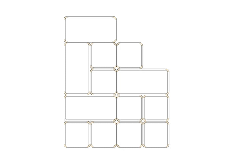 Anti Monolith Stack - line drawing 9