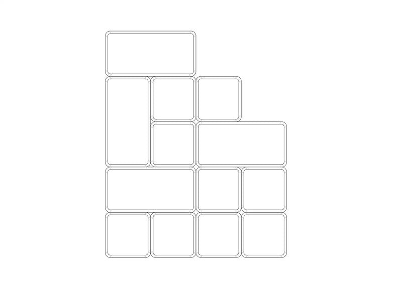 Anti Monolith Stack - line drawing 5