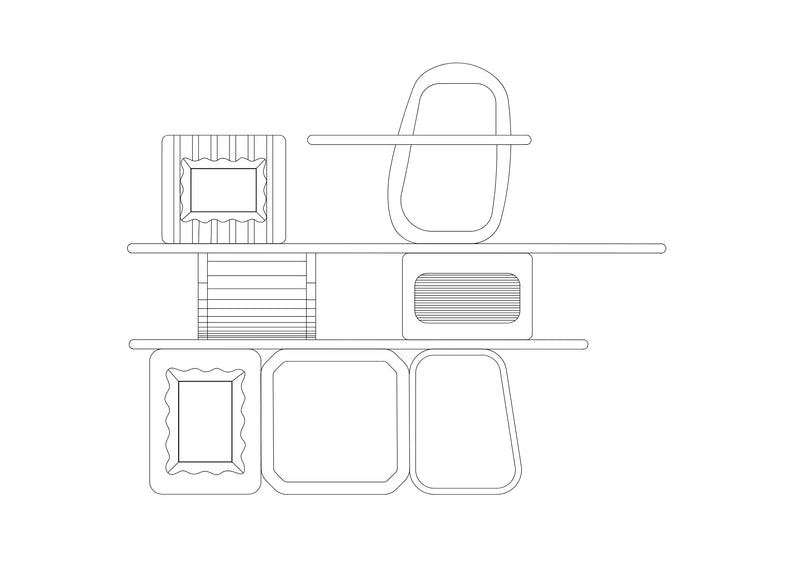 The Storied Vault - line drawing 10