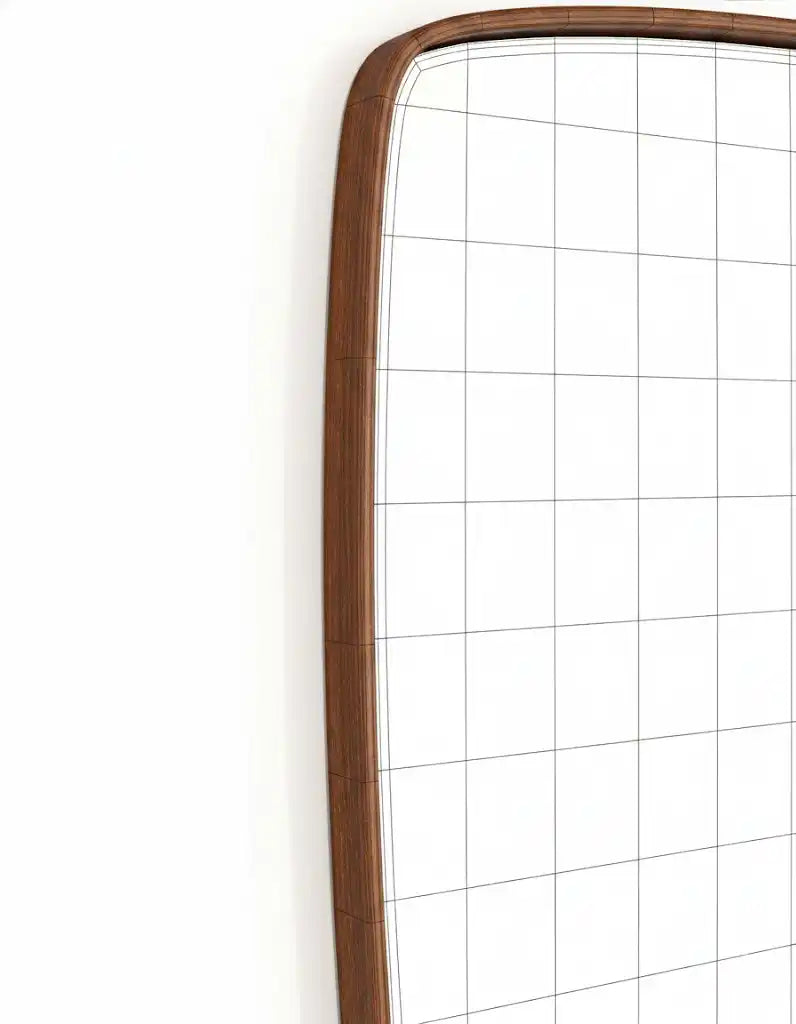 Swell Floor Mirror - line drawing 2